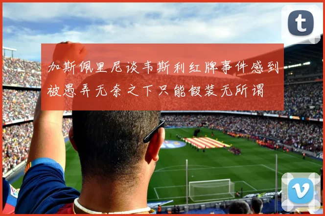 加斯佩里尼谈韦斯利红牌事件感到被愚弄无奈之下只能假装无所谓